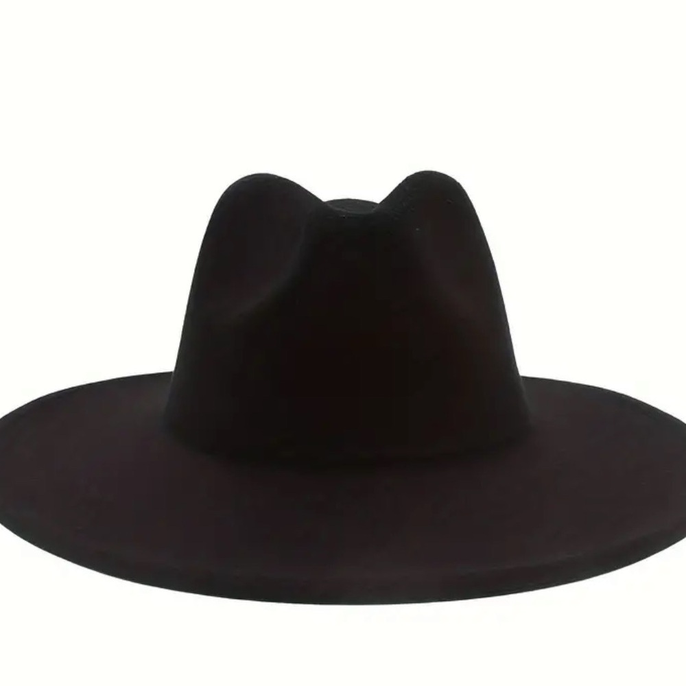 Classic Black Fedora Hat